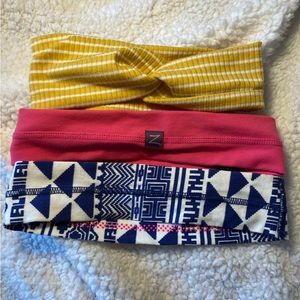 3 pack of headbands!